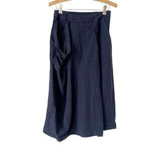Antonio Marras pinstriped skort culotte small cotton vintage